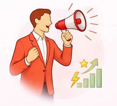 Die kraftvolle Stimme Icon